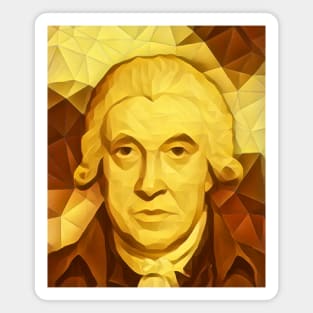 James Watt Golden Portrait | James Watt Artwork 9 Magnet